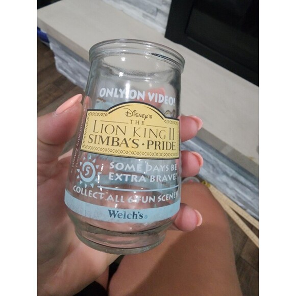 The Lion King 2 Welch's Jelly Glass Jar #5 1998 Disney Simba's Pride Nala Pumba - Picture 5 of 10